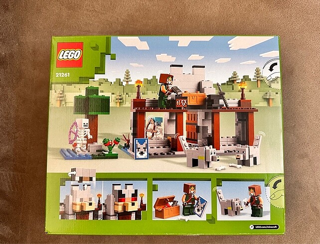 Beden Lego minecraft kurt kalesi