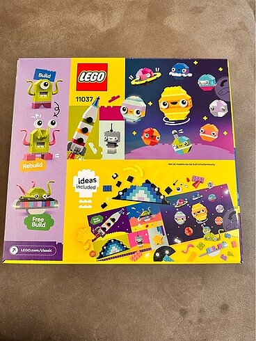  Beden Lego uzay gezegenleri