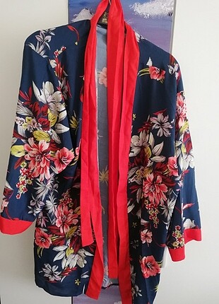 l Beden lacivert Renk Kawaii Japon işlemeli Kimono sabahlık