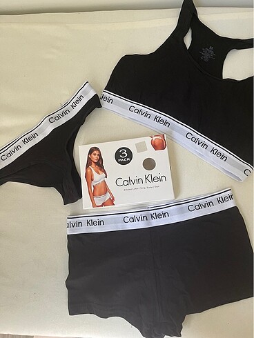 Calvin klein 3 lü takım