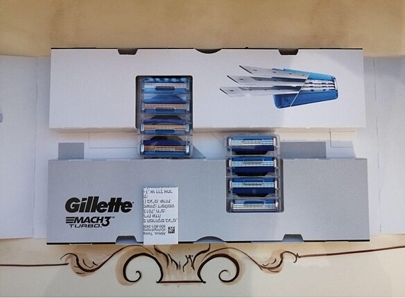 GİLLETTE MACH3 TURBO 8 li Yedek Bıçak