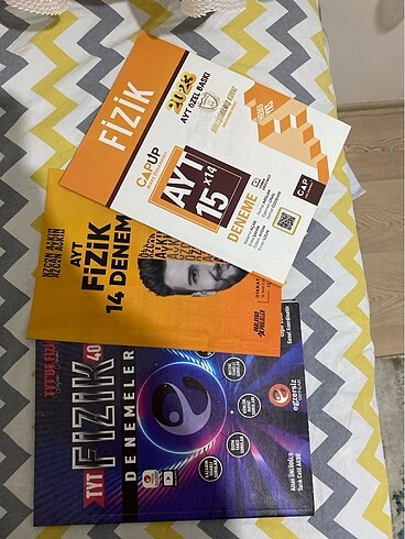 Fizik deneme set özcan aykın denemesi de var
