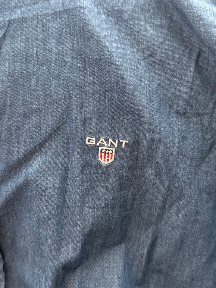 Orijinal Gant Lacivert Denim Gömlek — görsel 2/7