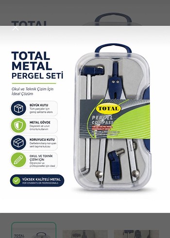 Total Metal Pergel Seti