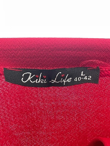 l Beden kırmızı Renk PreLoved Uzun Elbise %70 İndirimli.