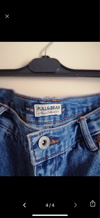 26 Beden mavi Renk Pull&bear Kadın Şort