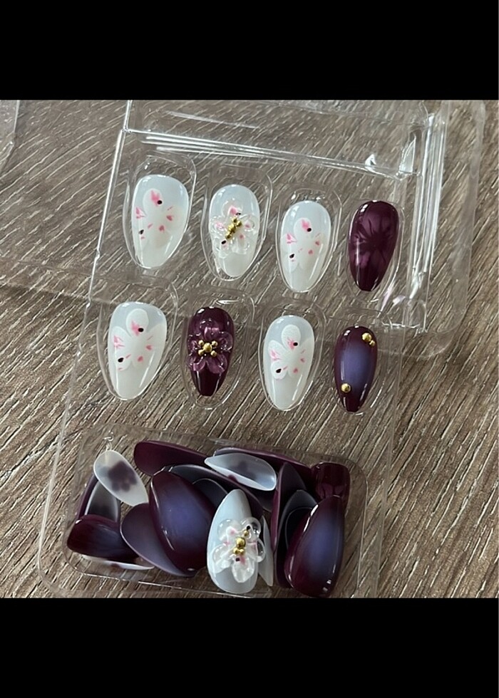 Jel Tırnak Görünümlü Takma Tırnak - Görsel 2