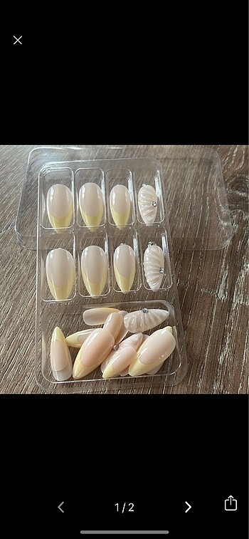 Jel Tırnak Görünümlü Takma Tırnak - Görsel 2