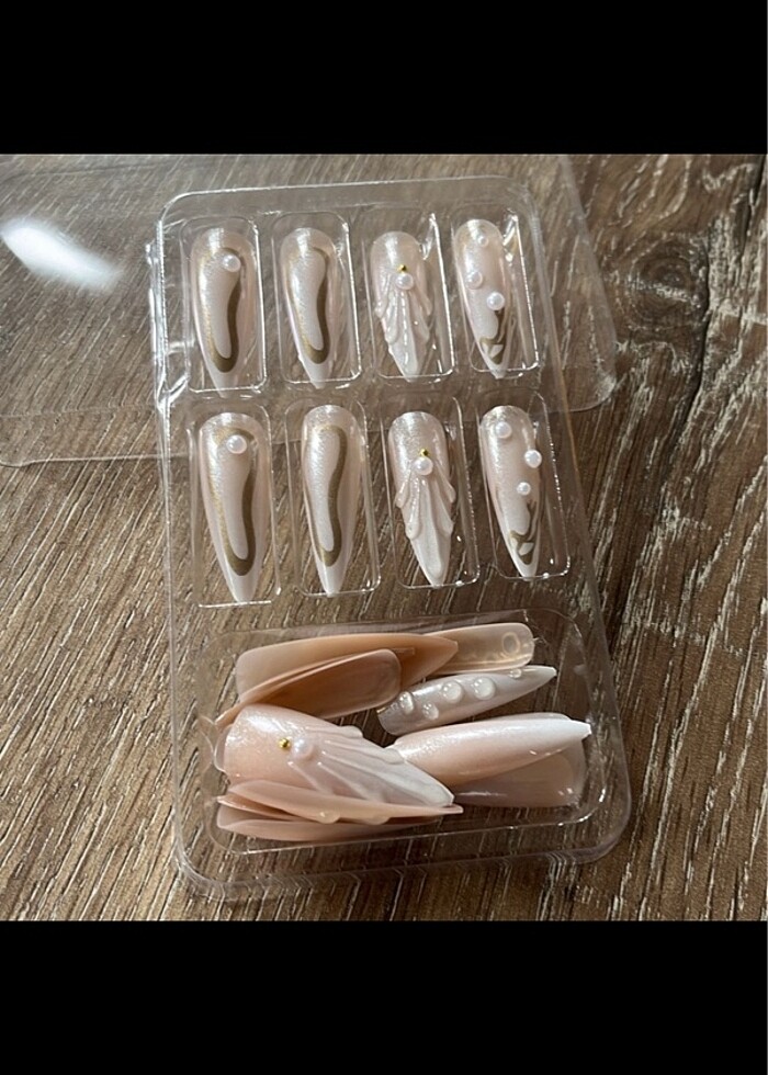 Jel Tırnak Görünümlü Takma Tırnak - Görsel 2