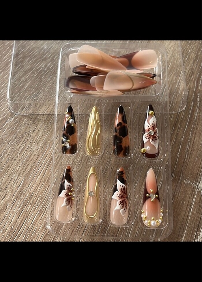 Jel Tırnak Görünümlü Takma Tırnak - Görsel 2