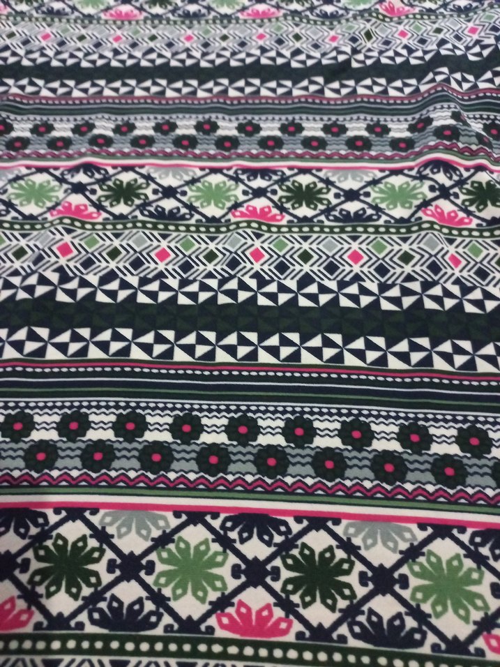 Kadın Çok Renkli Desenli Uzun  Etek - Görsel 2