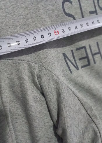 Gri Uzun Kollu Elbise - Görsel 5