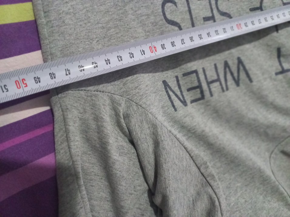 Gri Uzun Kollu Elbise - Görsel 5