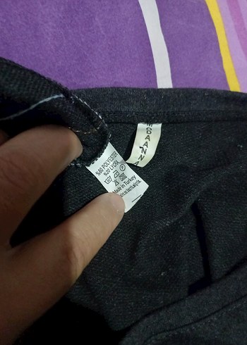 Gri Uzun Kollu Salaş Elbise - Görsel 8