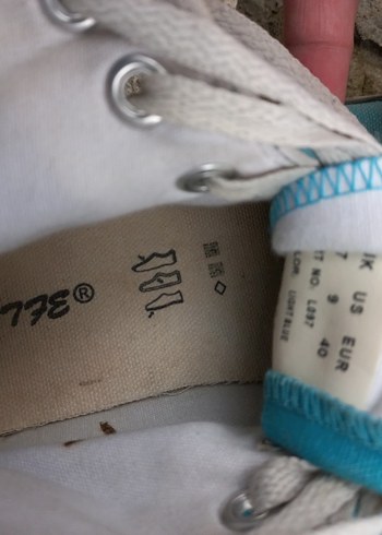 Kadın Mavi Denim Spor Ayakkabı convers - Görsel 2