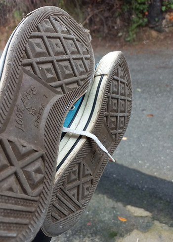 Kadın Mavi Denim Spor Ayakkabı convers - Görsel 3