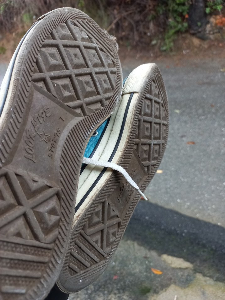 Kadın Mavi Denim Spor Ayakkabı convers - Görsel 3