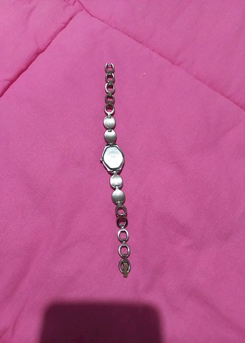 Beyaz Zincir Detaylı Minimalist Kadın Saati - Görsel 5