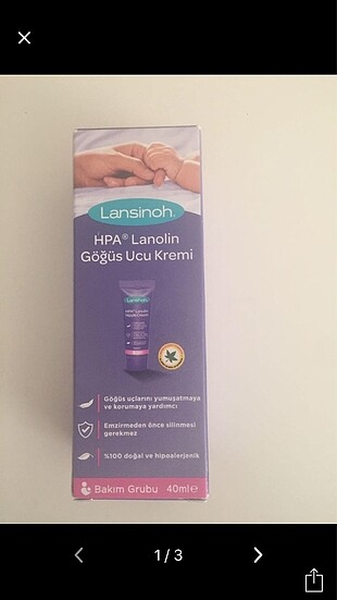 Lonsinoh göğüs ucu kremi