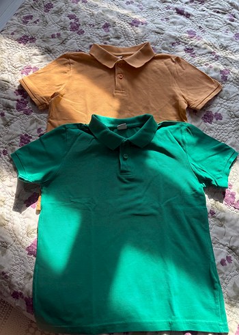 Erkek Çocuk Basic Polo Yaka Tişört