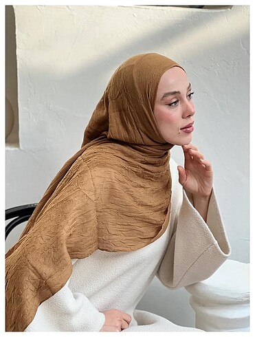 Karamel bambu şal