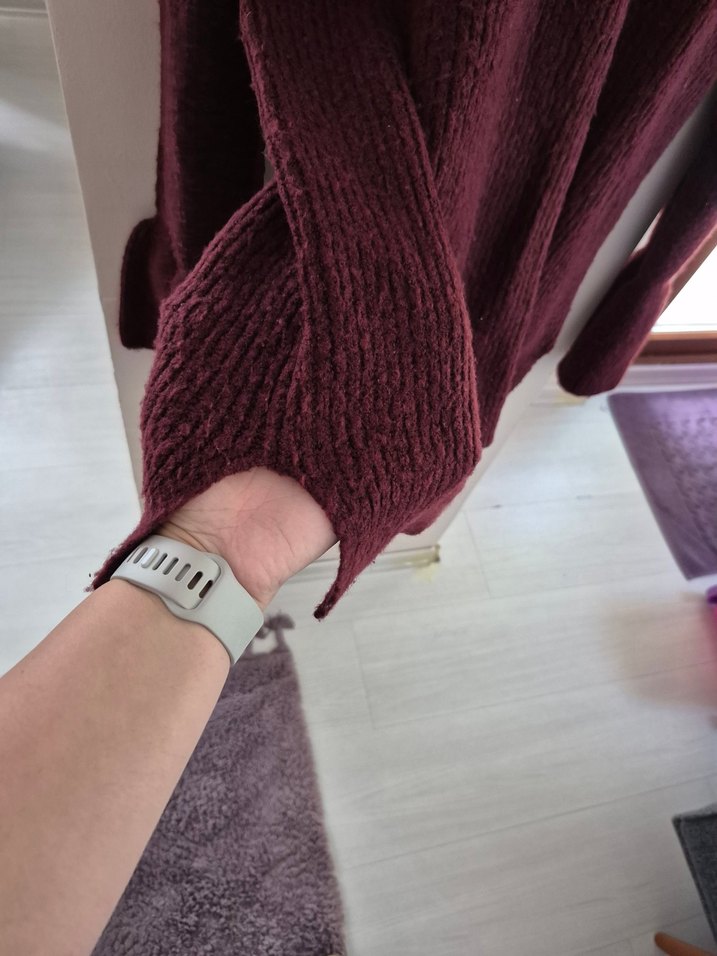 bordo kazak Almanya'dan almıştım az kullanıldı - Görsel 3