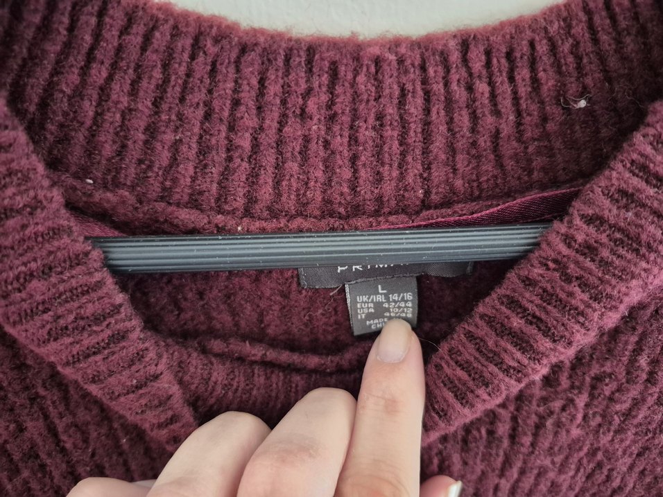 bordo kazak Almanya'dan almıştım az kullanıldı - Görsel 4