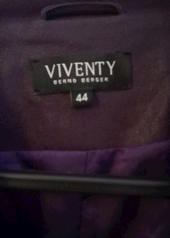 Düğmeli Mor Süet Mini Kadın Ceket - Görsel 2