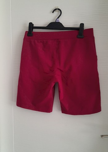 Bordo Mini Spor Şort - Görsel 3