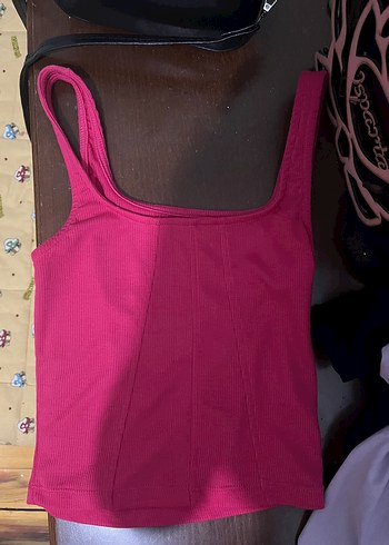 Pembe Kadın crop atlet