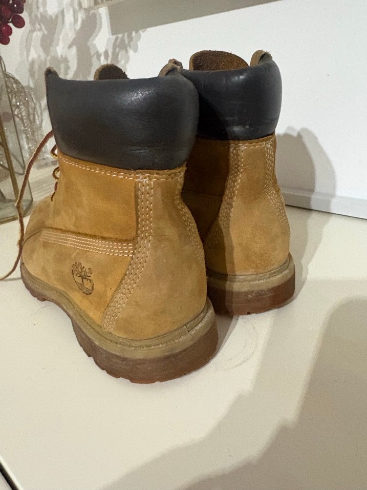 Timberland Süet Kadın Topuklu Bot - Görsel 4