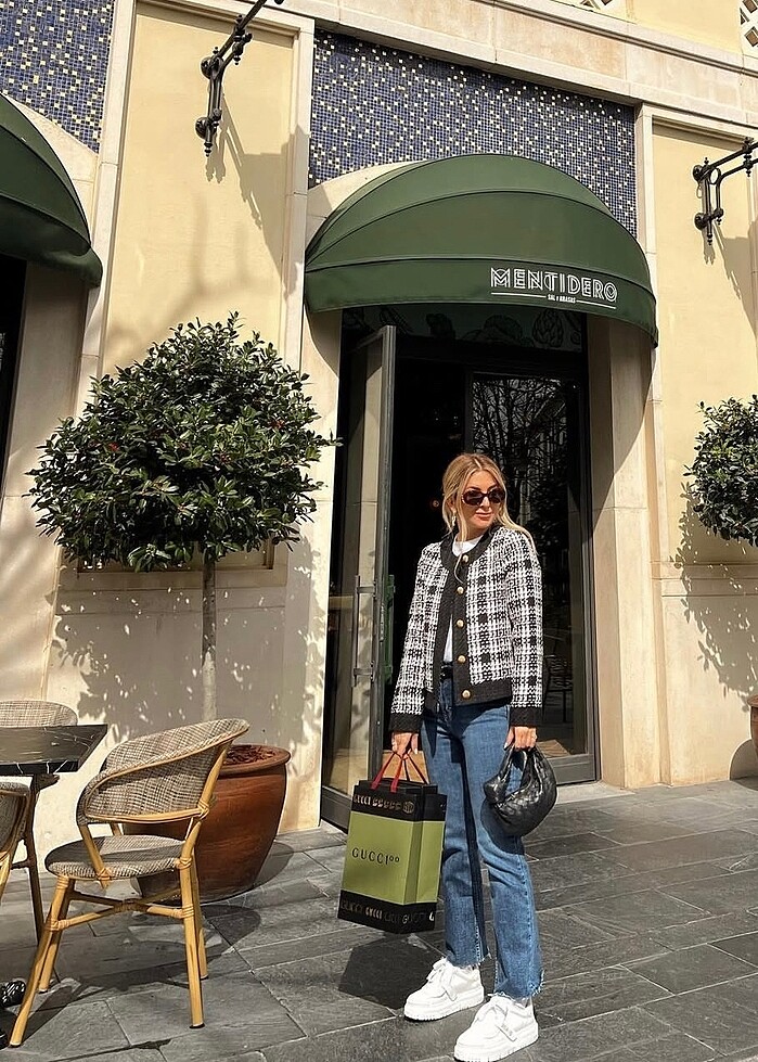 Zara tüvit ceket - Görsel 4