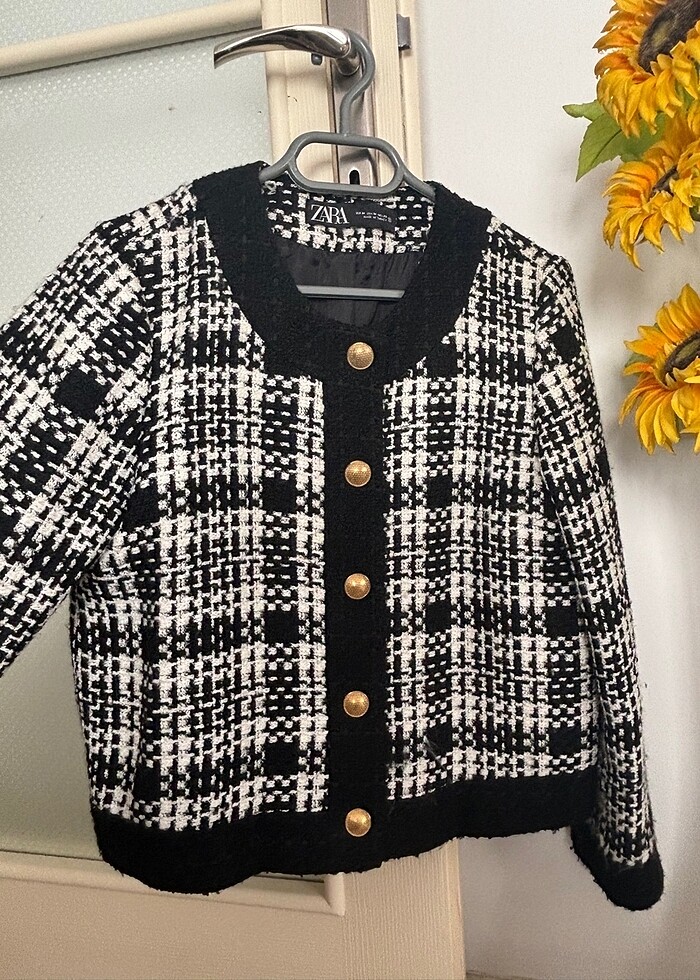 Zara tüvit ceket - Görsel 2