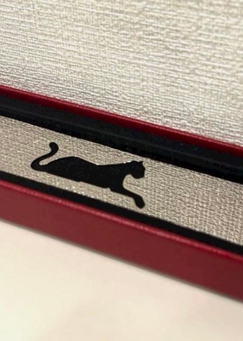 Cartier Bordo kitap ayracı - Görsel 2