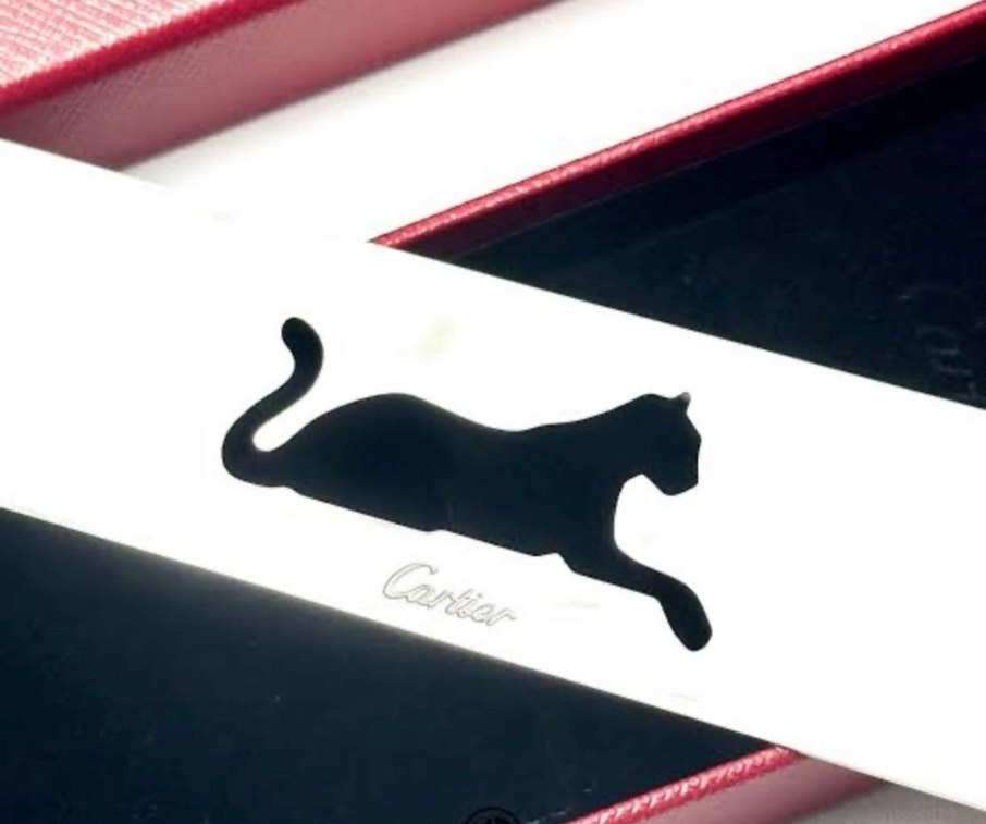 Cartier Bordo kitap ayracı - Görsel 4