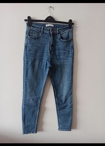 40 Beden Zara yüksek bel jean