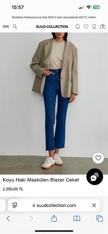 Suud Collection suud collection blazer ceket