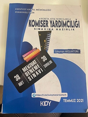 Komiser yardımcılığı hazırlık kitabı