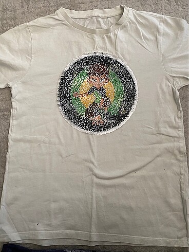 11-12 Yaş Beden çeşitli Renk 3 tshirt