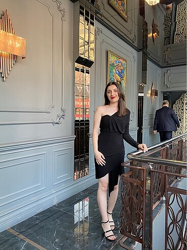 s Beden siyah Renk Siyah Elbise