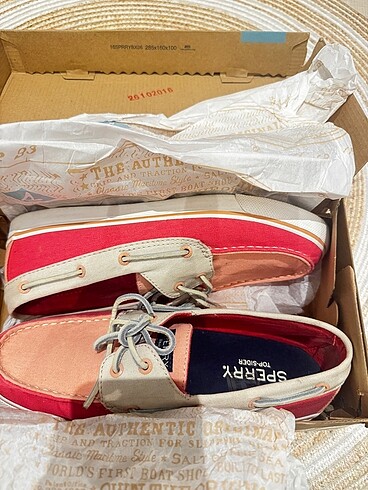 39,5 Beden Sperry Top Sider Kadın ayakkabı