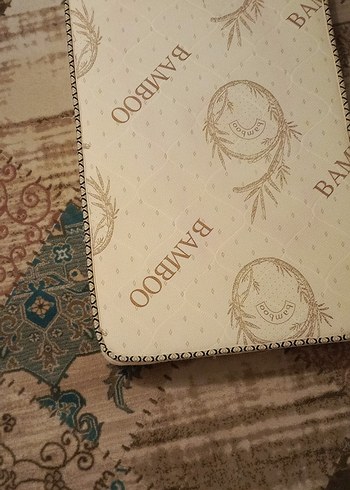 Bambum Baskılı Bej Çocuk Yatak 60x120
