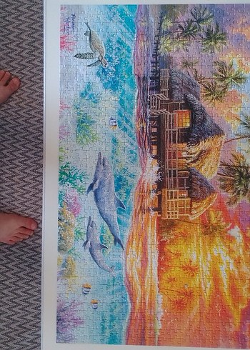 Pastel Renkli Çok Parçalı Puzzle - Görsel 2