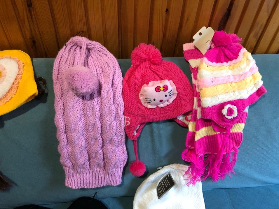 Renkli Nakışlı Pembe Çocuk Bere - Görsel 2