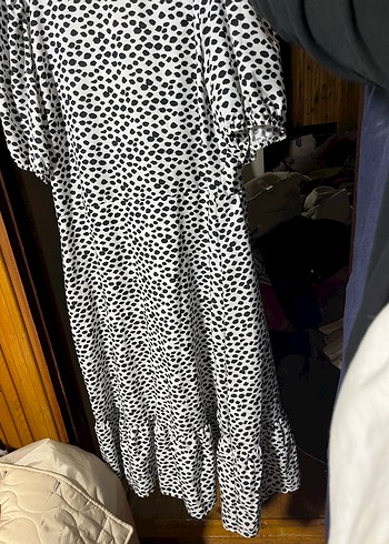 Puantiye Desenli Uzun Kollu Hamile Bluzu - Görsel 4