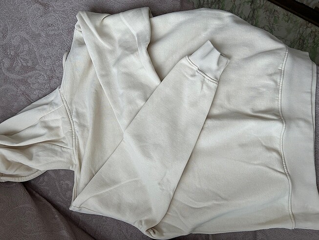 xxl Beden Basic Kapüşonlu Sweatshirt