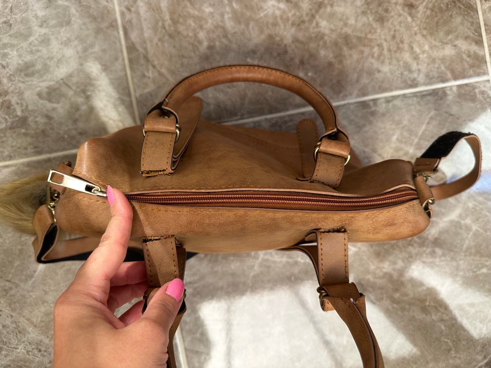 Deri Kadın Çanta - Görsel 5