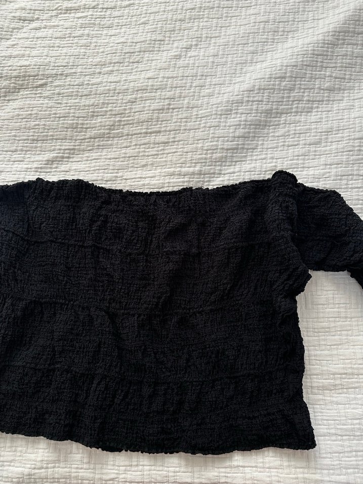 Siyah bluz - Görsel 2