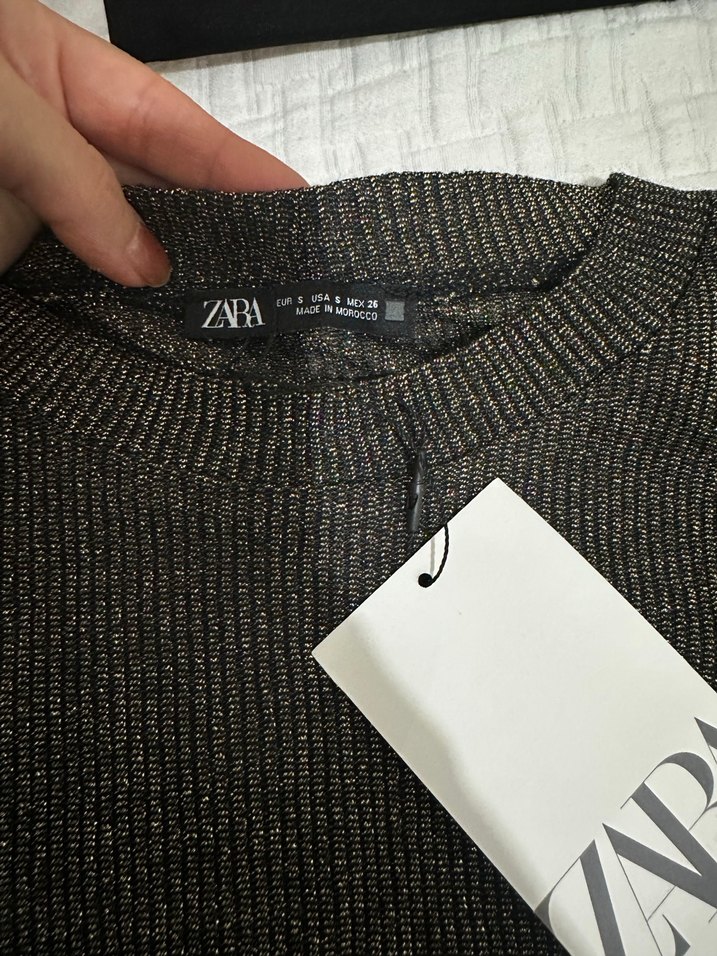 Zara simli bluz - Görsel 2