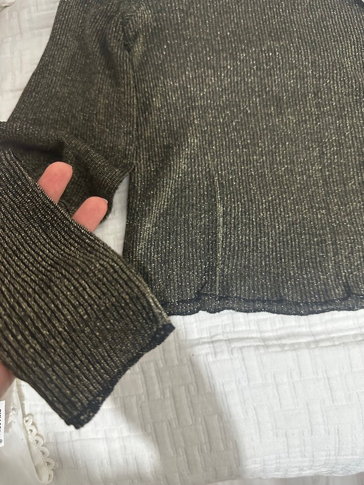 Zara simli bluz - Görsel 3